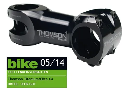 Immagine prodotto di Attacco Thomson AHEAD Elite X4 nero 1-1/8" x 0° x 100mm x 31,8mm morsetto manubrio.