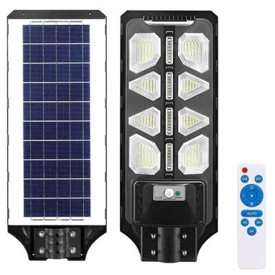 Solar-LED-Außenleuchte 120W 1200lm 8000K mit Bewegungsmelder