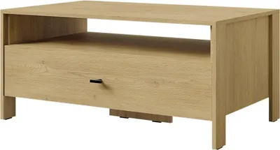 Produktbild von Rechteckiger Couchtisch Ethan 100 x 60 Eiche Cremona
