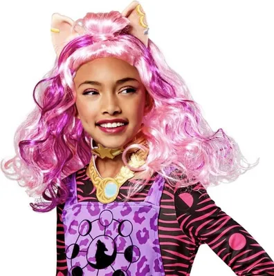 Produktbild von Monster High - Perücke Clawdeen Wolf