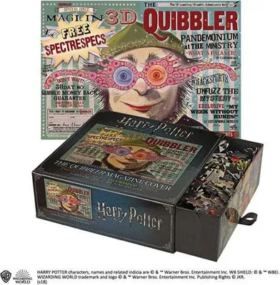 Image de Noble Collection Harry Potter Puzzle The Quibbler Magazine Cover NOB9453