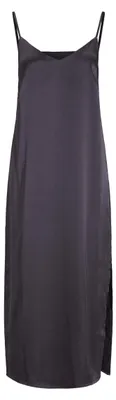 Productafbeelding van JJXX damesjurk, model JXCLEO, satijn, kleur asfalt, maat XS