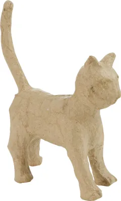 Produktbild von décopatch Pappmaché-Figur "Katze" 130 mm