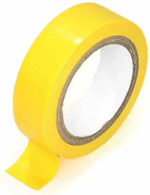 Immagine prodotto di Nastro Isolante Giallo In Pvc 10 Metri