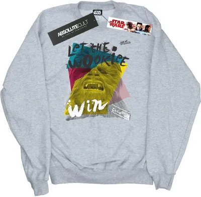 Produktbild von Star Wars - "Let The Wookiee Win" Sweatshirt für Herren BI45555 (M) (Grau)