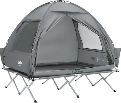 Produktbild von Campingzelt, einfache Montage, Laternenhaken, GRAU