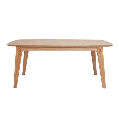 Produktbild von Miliboo - Skandinavischer Esstisch ausziehbar Eichenfurnier B 180-230 cm FIFTIES