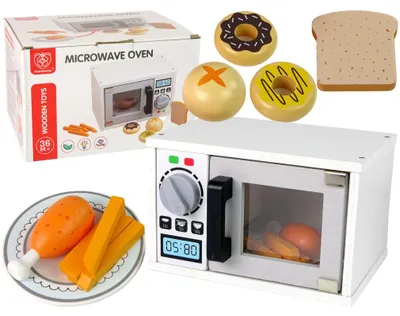 Zdjęcie produktu dla Kuchenka mikrofalowa drewniana