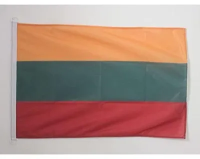 Bootflagge Litauen 150x90 cm, Polyester, wetterfest