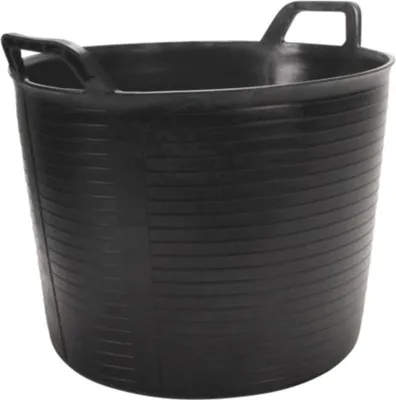 Image de Auge en plastique noir n°3 (40 l.) - RUBI - 88773
