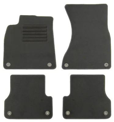 Fußmatten-Set für Audi A6 C7 / 4G, Limo + Avant + Allroad / Quattro, 4-teilig