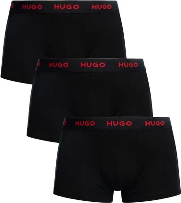 Produktbild von HUGO 3er Pack Baumwollstrümpfe, Schwarz S