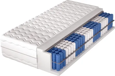 Produktbild von Matratze Taschenkernmatratze ELIZABETH 90x200 mittelhart 7 Zonen