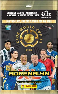 Produktbild von FIFA Klub-Weltmeisterschaft 2025 Adrenalyn XL Sammelkarten Starterset *Deutsche Version*