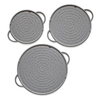 Produktbild von Coolinato Set 3tlg Silikon Spritzschutz