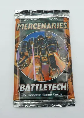 Image de Battletech TCG Mercenaries Booster Pack WOC 6307