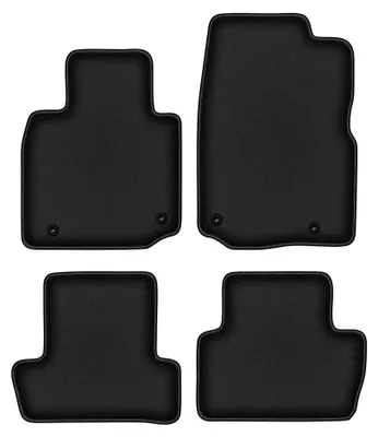 Immagine prodotto di Tappetini in moquette per Mazda MX-30 2020- (crossover) – set 4 pezzi, neri, su misura – Wielganizator DURBAN
