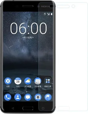Produktbild von Nokia 6 Displayschutzfolie 9H Verbundglas Panzer Schutz Glas Tempered Glas