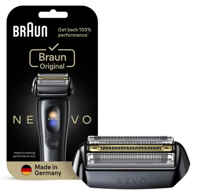 Obrázok produktu pre Braun NEVO 8700216921756, Holiaca hlava, 1 hlava/hlavy, Čierna, 18 mesiace, Braun, Nemecko