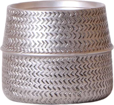 Produktbild von Kolibri Home | Groove Blumentopf - Goldener Keramik-Topf - Ø9cm