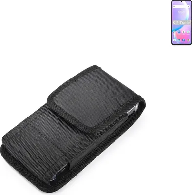 Produktbild von Holster Gürteltasche kompatibel mit UMIDIGI A11 Pro Max Holster Gürtel Tasche wasserabweisend Handy Hülle Schutz Hülle Outdoor schwarz K-S-Trade
