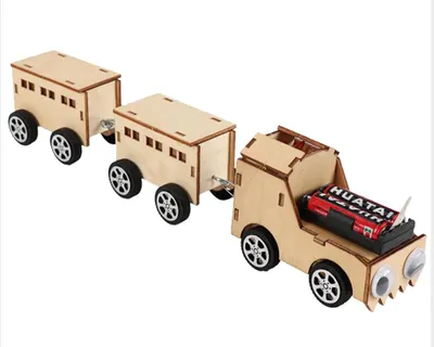 Obrázek produktu pro Děti Děti Elektrický DIY Malý model vlaku Vědecký experiment Hračka