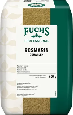 Zdjęcie produktu dla Fuchs Foodservice Rozmaryn mielony o smaku żywiczno-korzennym Opakowanie 600g