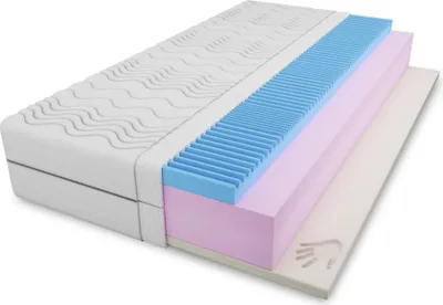 Obrázok produktu pre FURNLUX Bezpružinový matrac Tebe White 120x200cm / Hlavná farba: biela / Rozmery: 120 x 200 x 17 cm