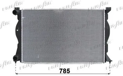 Produktbild von FRIGAIR 0110.3139 Kühler Wasserkühler Motorkühler für AUDI A6 Avant (4F5, C6) A6 Limousine (4F2, C6)