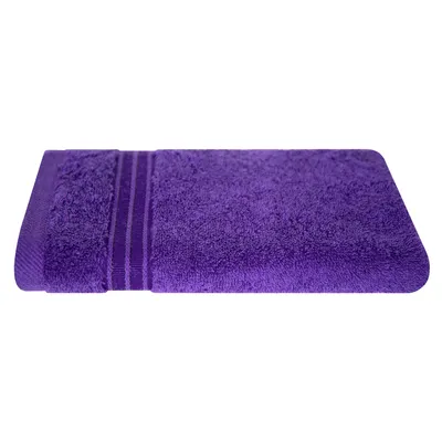 Produktbild von Gästehandtuch Baumwolle 100 30 x 50 cm 450 g/m² Gästetuch violett Siena