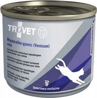 Zdjęcie produktu dla Trovet VRD Hypoallergenic Dziczyzna dla kota puszka 200g