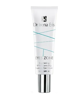 Zdjęcie produktu dla Dr Irena Eris Eyes Zone rozświetlone oczy krem korygujący cienie na dzień SPF 20 15 ml