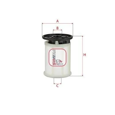 Image de Filtre à carburant SOFIMA S H2O6 NE