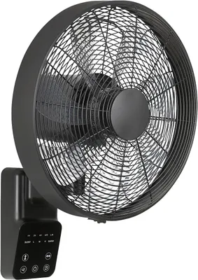 Image de Wandventilator Airos Eco Design Wall II Schwarz