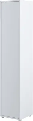 Produktbild von MEBLINI Schrank für Schrankbett Bed Concept - Hochschrank mit Regalen - BC-21 - Weiß Matt