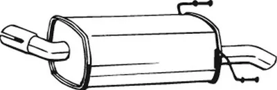Produktbild von BOSAL 185-197 Endschalldämpfer