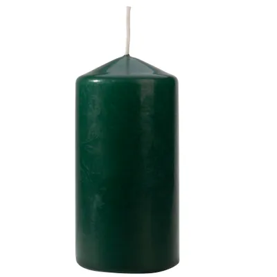 Image de Bispol Cylinder Candle Bottle Green SW60/120-060