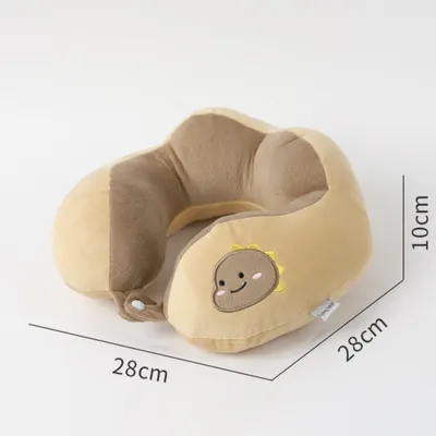 Produktbild von 360home niedlicher Nackenkissen Reisekissen Beige