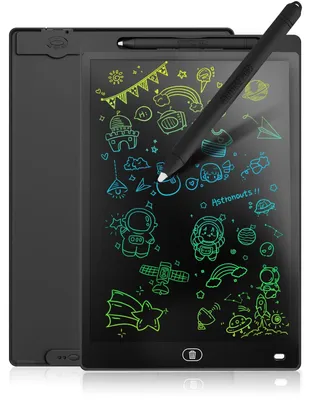Produktbild von LCD-Maltafel Kindertafel Zeichenbrett - 8,5 Zoll - Schwarz - Wiederverwendbar - Tragbar