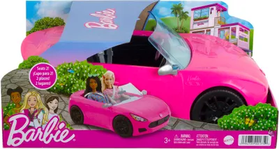 Produktbild von Mattel Barbie Auto Cabrio (pink), Puppenauto, Zubehör