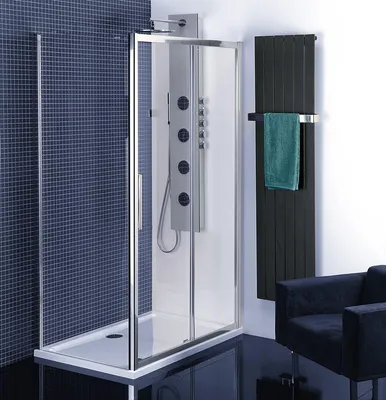 Produktbild von Polysan LUCIS LINE Rechteckige Duschkabine 1000x800mm L/R Variante