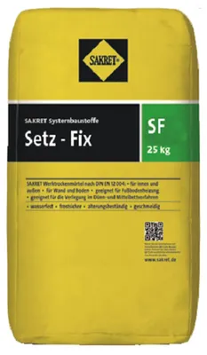 Immagine prodotto di SAKRET Setz-Fix SF Montagemörtel Schnell 25kg