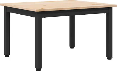 Immagine prodotto di vidaXL Tavolino naturale 60 x 50 x 36 cm in legno di pino massiccio