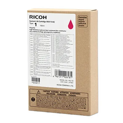 Obrázek produktu pro Ricoh 257061, Vysoká (XL) výtěžnost, Purpurová, 100 ml, 1 kusů