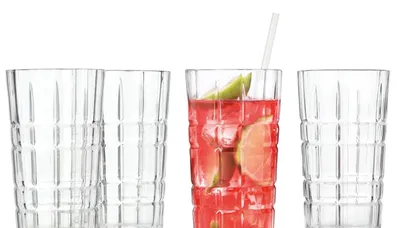 Produktbild von 4 x Longdrinkglas Cocktailglas Tumbler Wasserglas SPIRITII 400ml LEONARDO