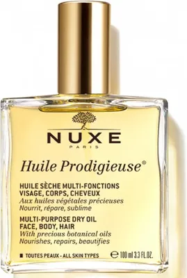 Produktbild von Nuxe Huile Prodigieuse Dry Oil multifunktionales Trockenöl für Gesicht, Körper und Haare 100 ml