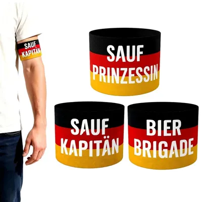 Zdjęcie produktu dla Elastyczna opaska na ramię "Captain" do noszenia podczas imprez