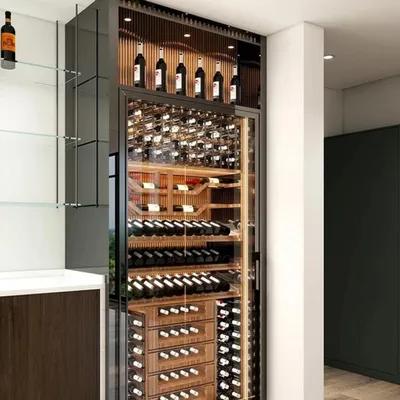 Obrázok produktu pre Chladnička na víno Chladiaca jednotka na víno Chladiaca skriňa na víno Skriňa na víno Nábytok na víno