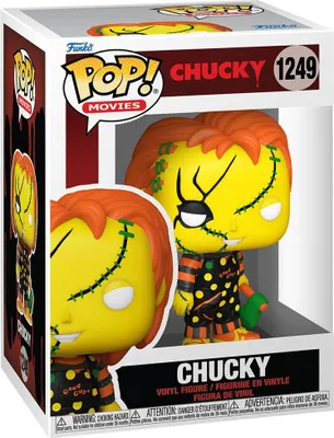 Zdjęcie produktu dla Lalka Chucky - 15-calowa figurka kolekcjonerska dla fanów horrorów