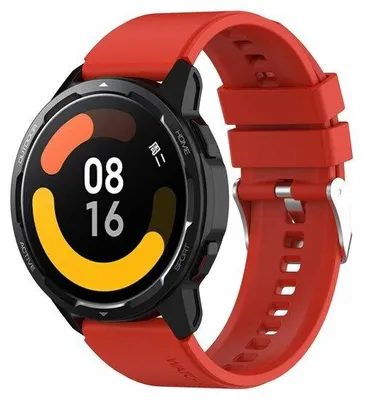 Produktbild von By Qubix Silikon-Sportband - Rot - passend für Xiaomi Redmi Watch 5 Active / Redmi Watch 5 Lite